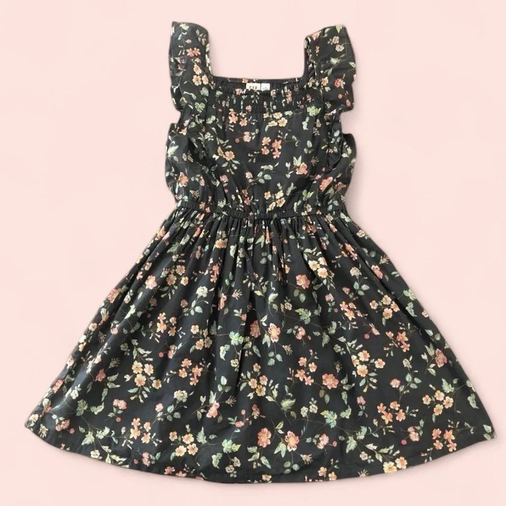 Gap Kids Smocked Flutter Dress | Size L (10-11)